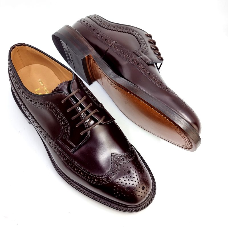 Loake Royal Oxblood Brogues Mod Shoes