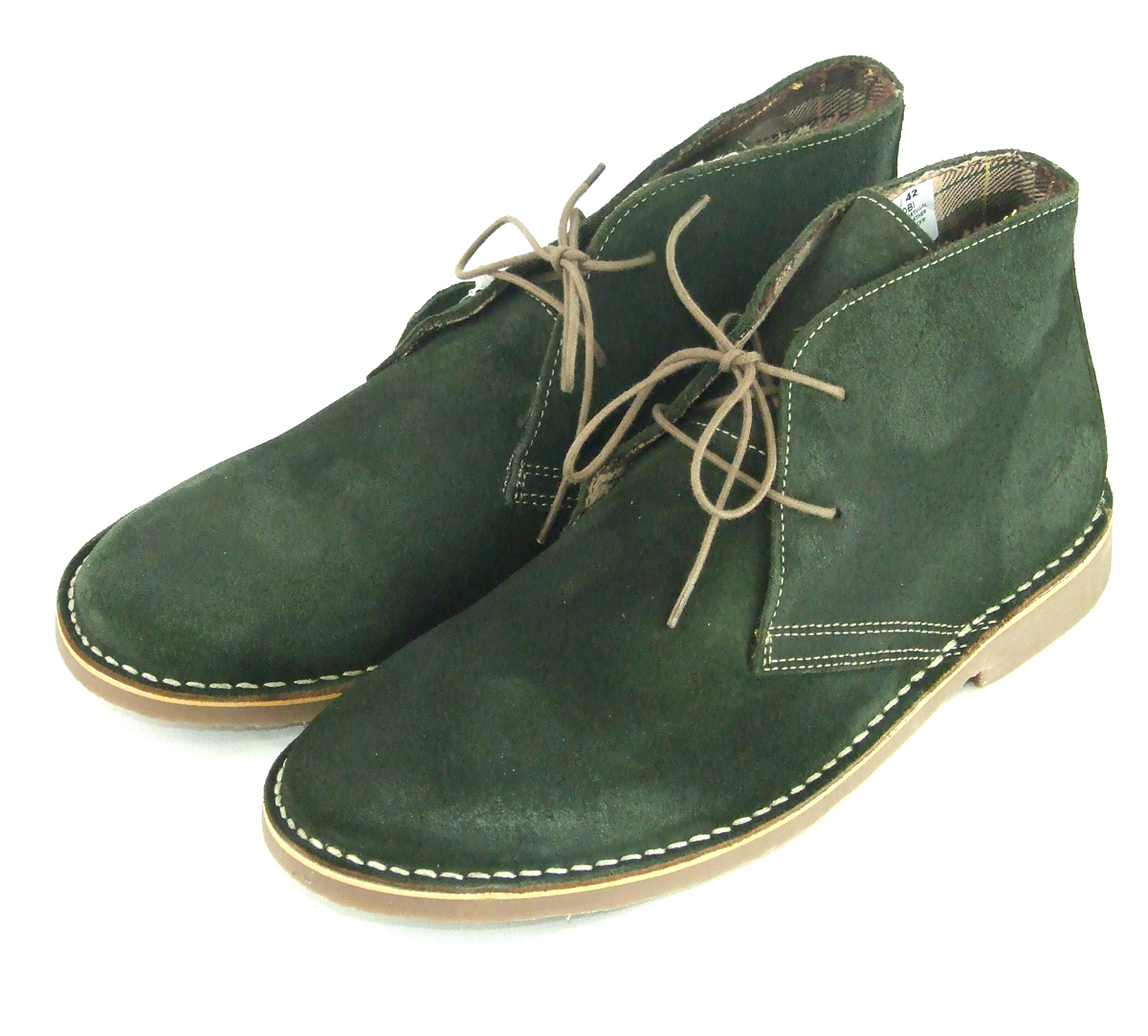 Home  Boots  Olive Green Suede Desert Boot â€“ Gobi Ikon