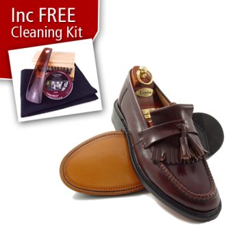 Loake Brighton Oxblood Tassel Loafers Image