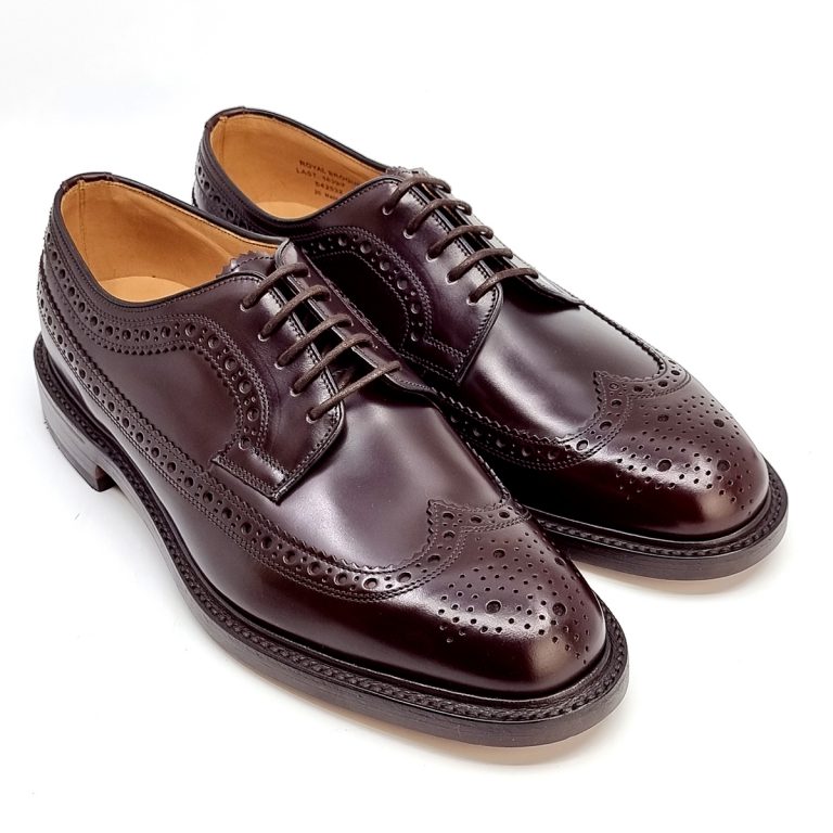 Loake Royal Oxblood Brogues – Mod Shoes