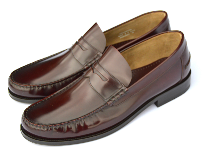 Oxblood-Penny-Loafers-Loake-Princetons 
