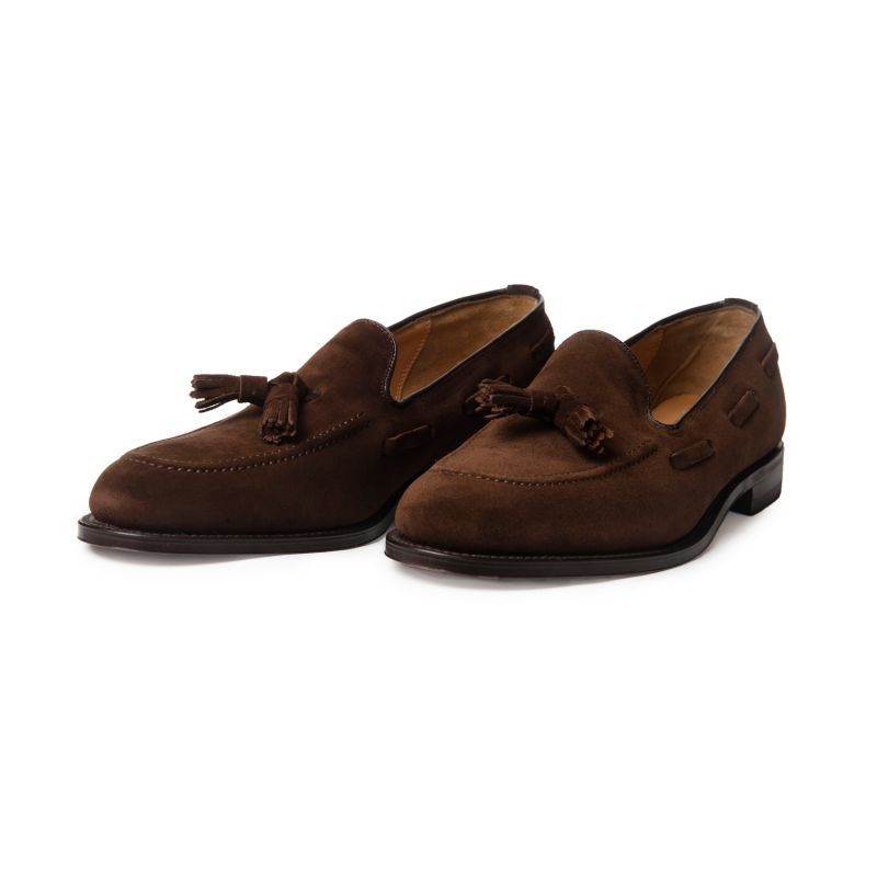 loake lincoln suede loafers – Mod Shoes
