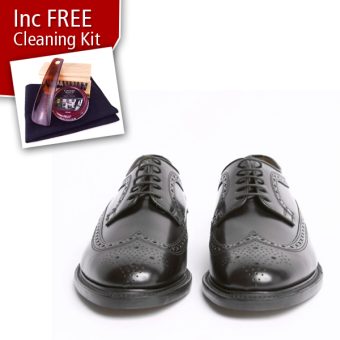 Loake Royal Black Brogues Image