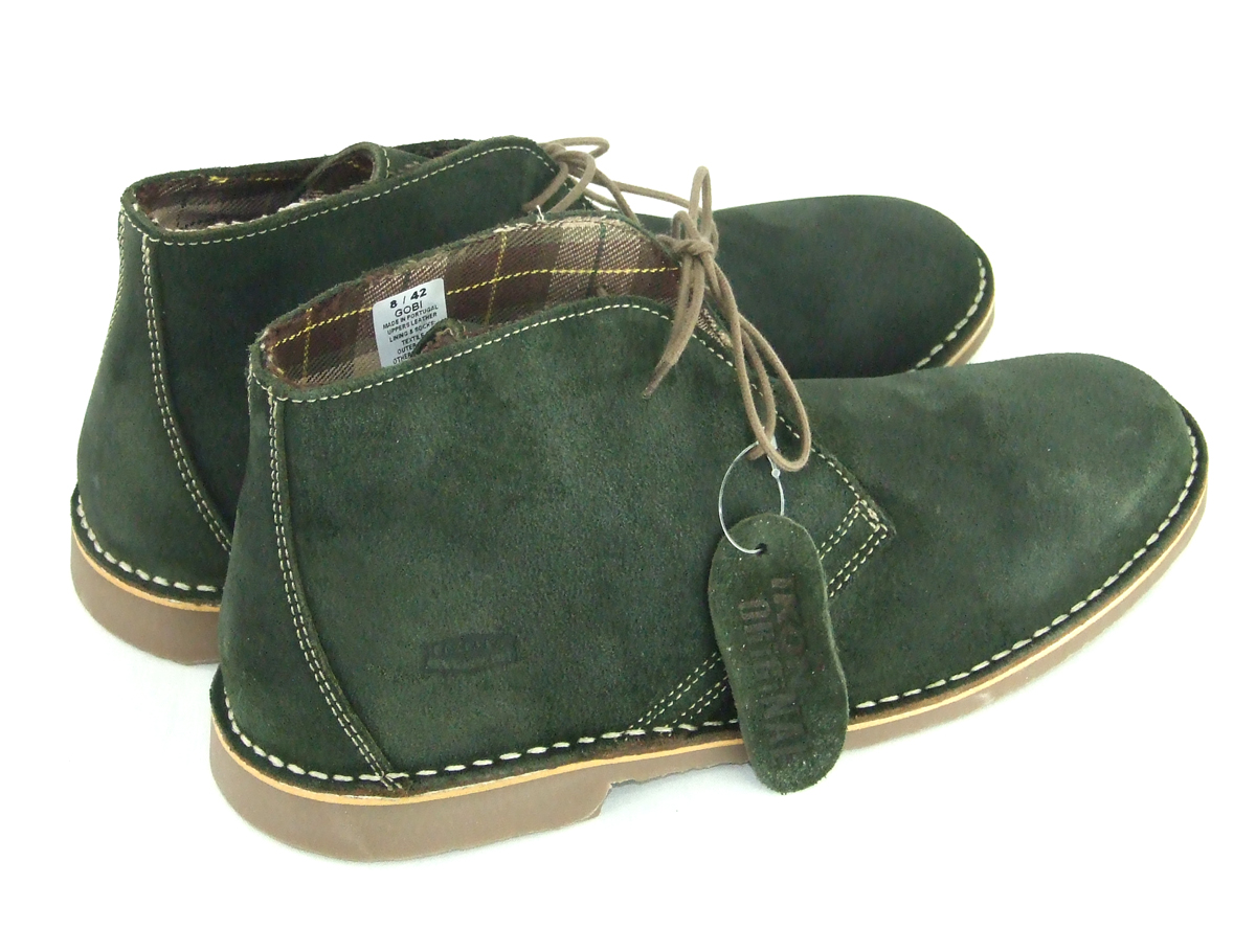 olive green desert boots