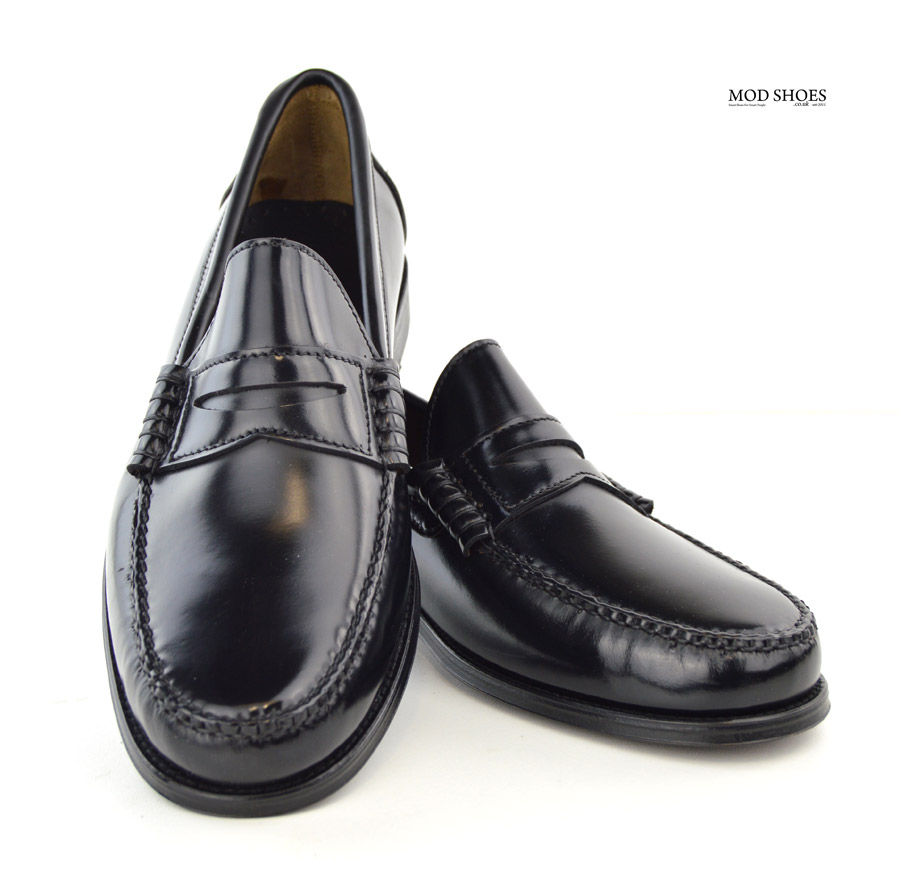 Black Penny Loafers – The Earl By 