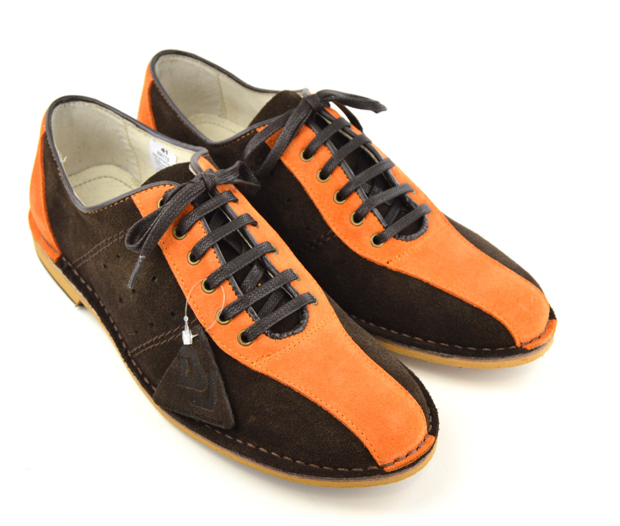 orange-suede-bowling-shoes-05 – Mod Shoes