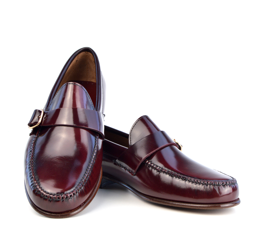 Loafers in Oxblood - The Squires - Mod Shoes