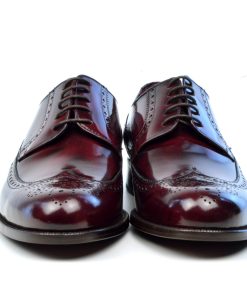 Modshoes – The Harry – All Leather Oxblood Brogue – Mod Shoes