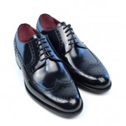Loake Royal Black Brogues – Mod Shoes