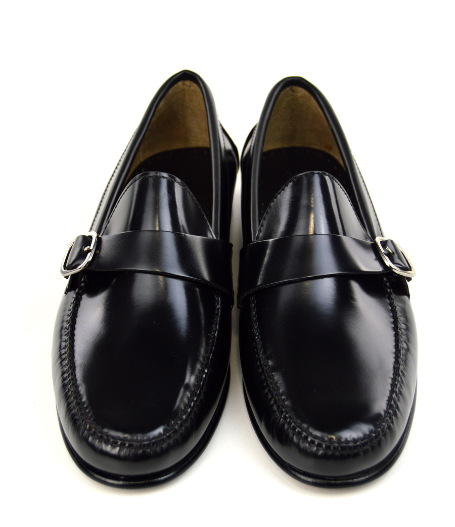 Buckle Loafers In Black – The Squires 