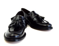 The Prince for Women- Black Tassel Loafers – Mod Ska Skinhead Style ...