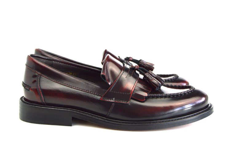 The Prince for Women – Oxblood Tassel Loafers – Mod Ska Skinhead Style ...