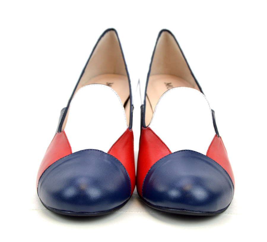 red white and blue ladies shoes