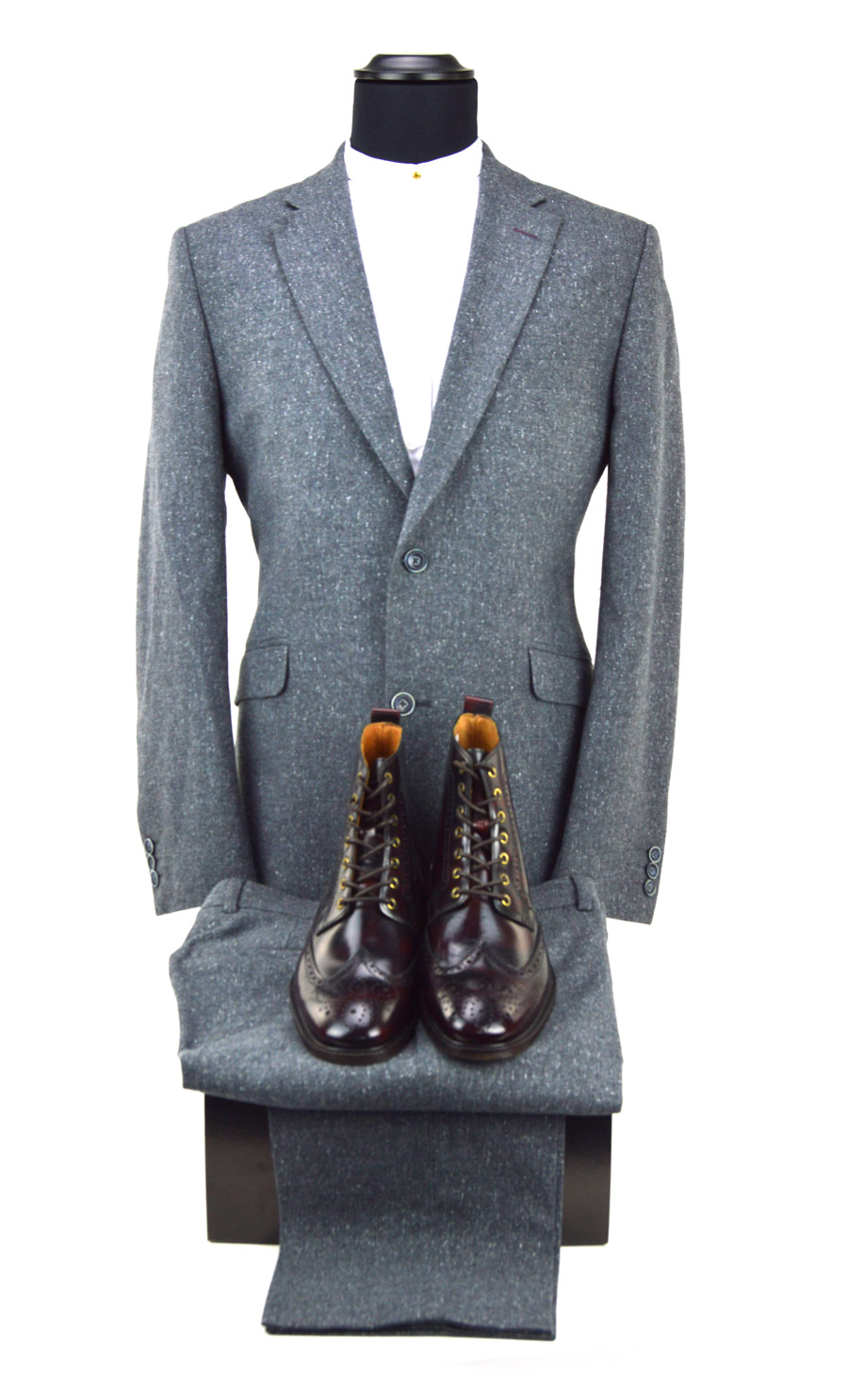 boots to wear with suits