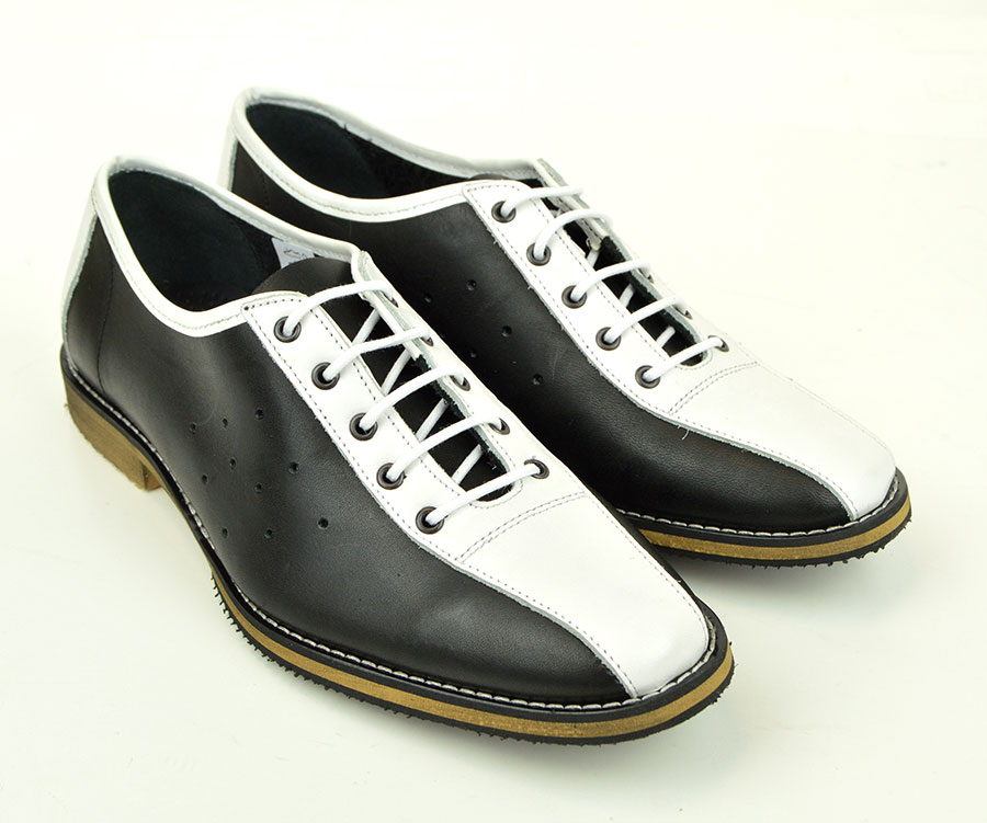 black bowling shoes
