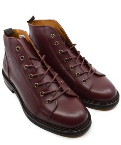 Oxblood Cherry Monkey Boots Version 4 – New Leather Upper – Leather ...
