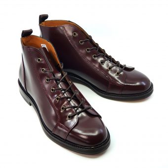 Oxblood Cherry Monkey Boots Version 4 – New Leather Upper – Leather ...