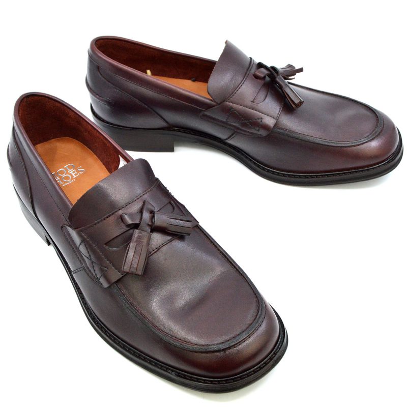 Ladies Scorchers – Oxblood Tassel Loafers – Ska Skinhead 60s-70s Style ...