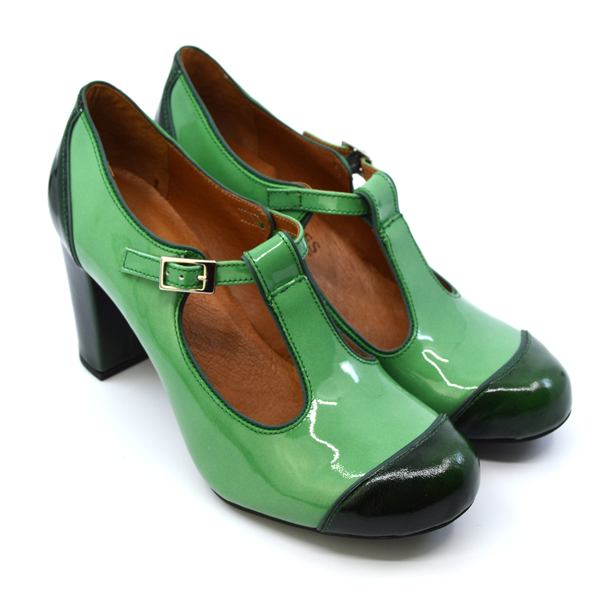 green tap shoes