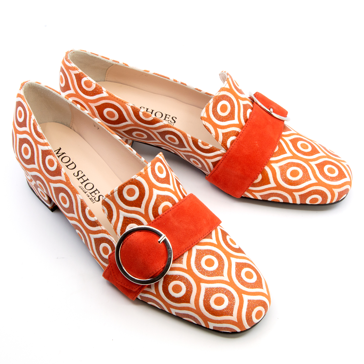 ladies orange shoes uk