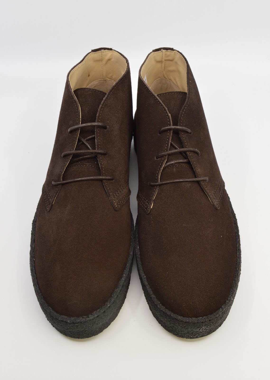 Chukka Boot Dark Brown Suede – The Brett – Mod Shoes