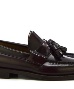 Tassel Loafers in Oxblood – The Baron – Mod Shoes