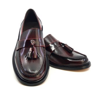 The Prince Teabag - Oxblood Tassel Loafers Image