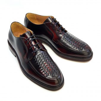 The “JA’s” Shoes Weave Lace Ups In Oxblood – Hard Mod Suedehead ...