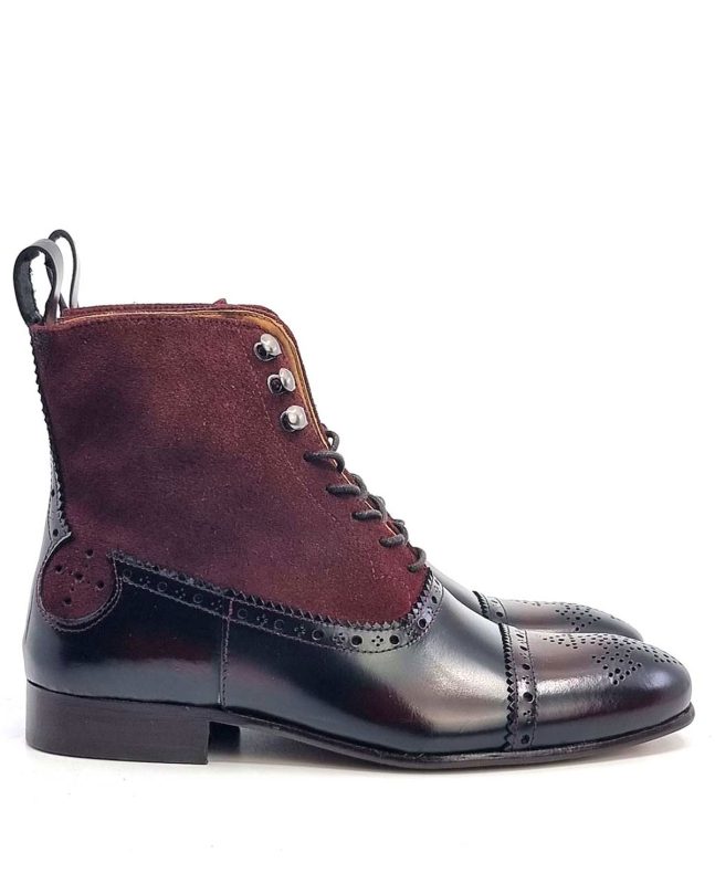 The “Polly” In Oxblood – Peaky Blinders Ladies Boots Retro 60’s 70’s ...