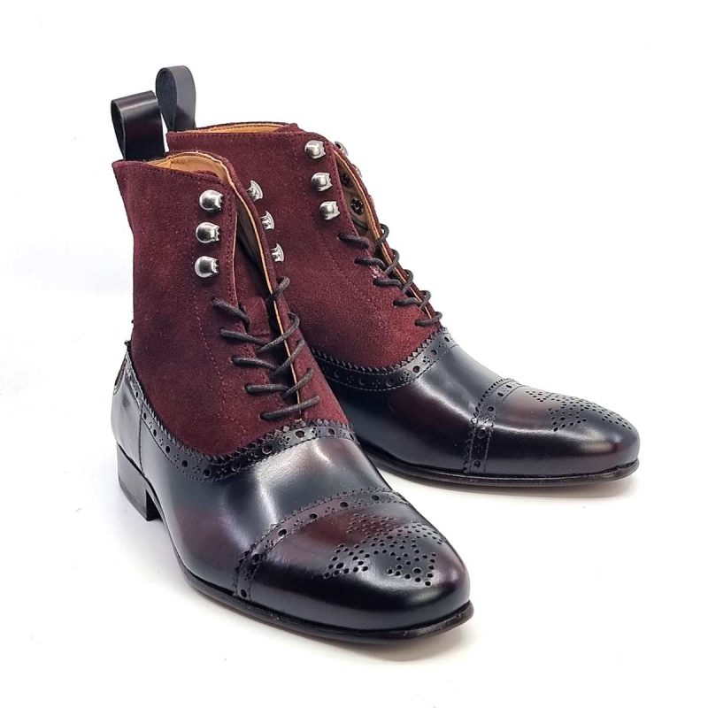 The “Polly” In Oxblood – Peaky Blinders Ladies Boots Retro 60’s 70’s ...
