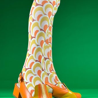 60s Groove Tights- ladies vintage retro 60s - 70s style Image