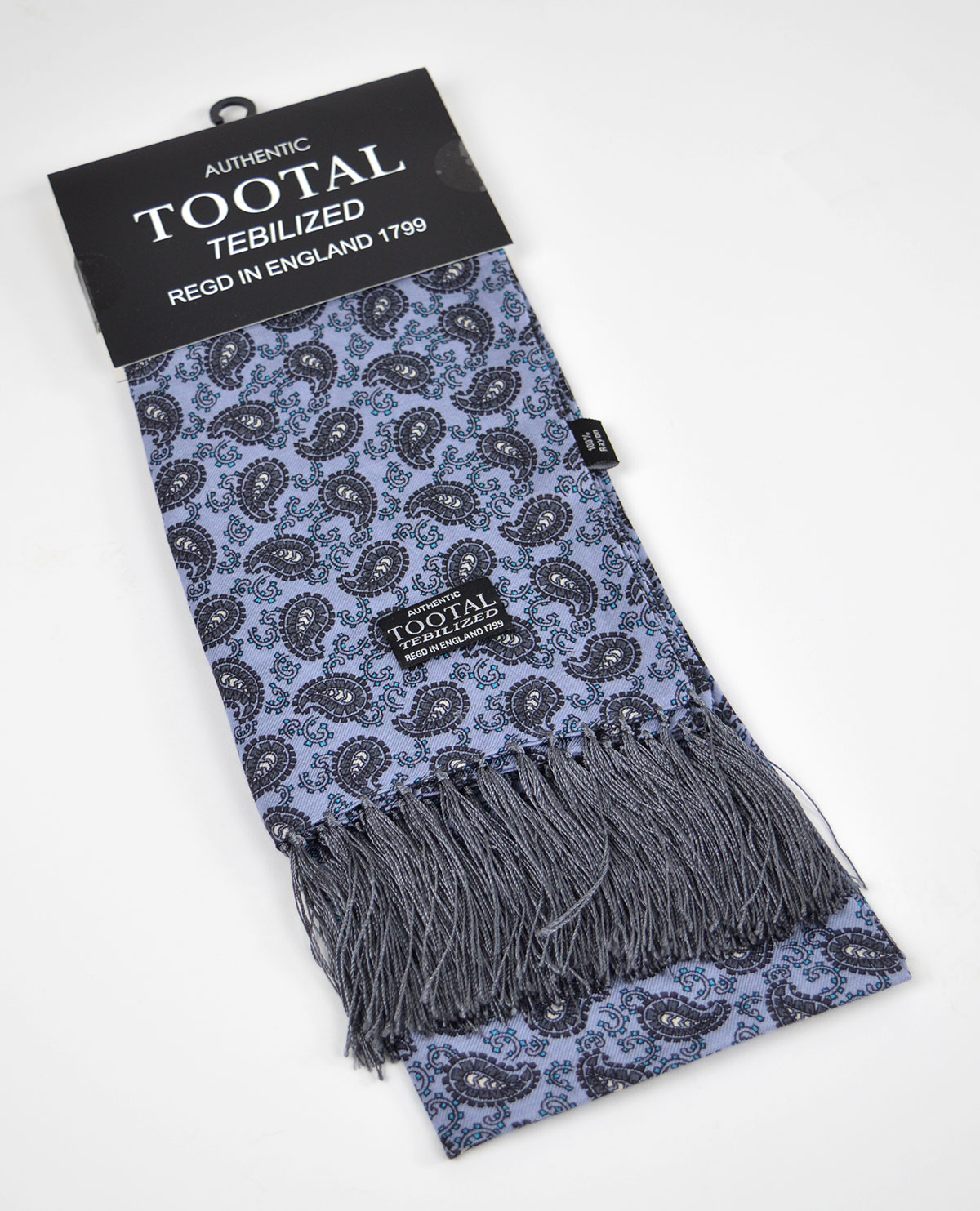 TOOTAL シルクスカーフ Retro Paisley - 財布、帽子