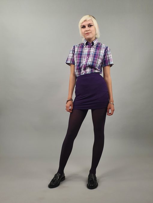 modshoes-and-66-clothing-ladies-button-down-shirt-purple-white--tartan-ladies-skinhead-ska-07