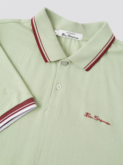 modshoes ben sherman Signature Polo Pistachio 2023 06