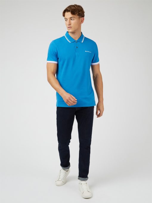 Ben Sherman Signature Polo - Blue