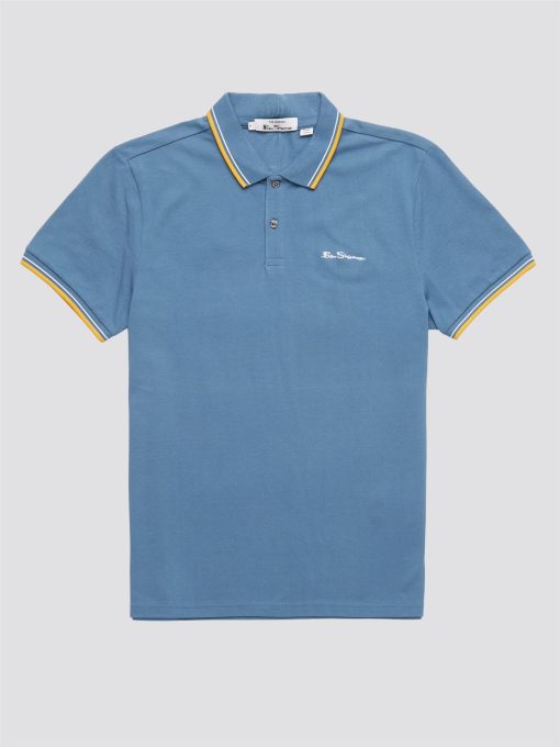 Ben Sherman Signature Polo - Blue Shadow