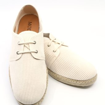 The Cortez In Cream Cord (Corded) - Summer Shoes Image
