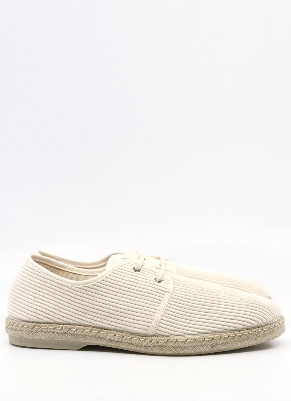 The Cortez In Cream Cord (Corded) – Summer Shoes – Mod Shoes