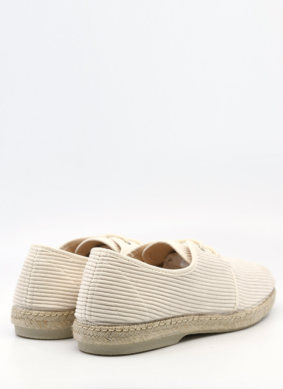 The Cortez In Cream Cord (Corded) – Summer Shoes – Mod Shoes