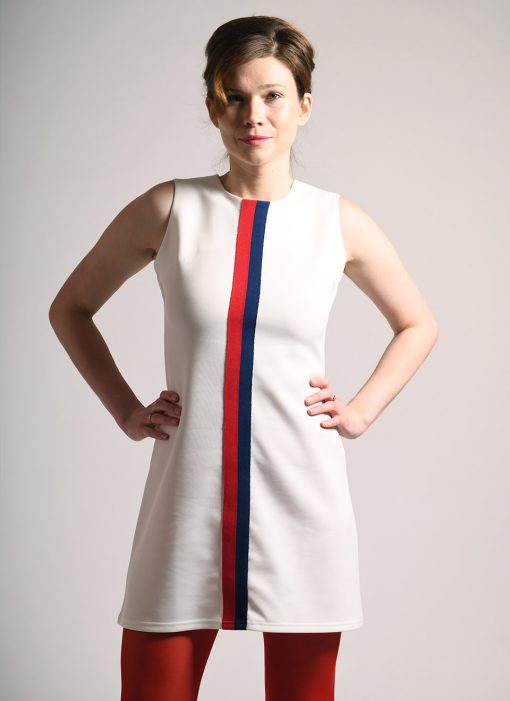 66-Clothing-The-Lucy-In-White-with-Red-Blue-Stripe-60s-inspired-mod-style-dress-03