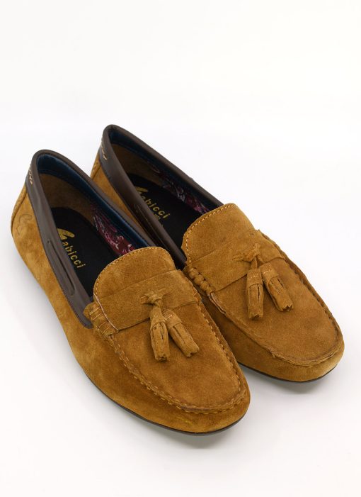 Modshoes-Gabicci-Charlie-Suede-Tassel-Loafers-in-Cognac-Suede-01