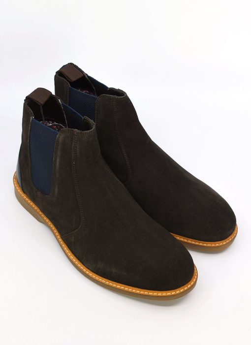 Modshoes-Gabicci-Chelsea-Boots-Chocolate-Suede-01