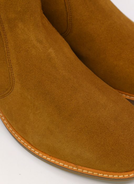 Modshoes-Gabicci-Kings-Road-Cognac-Seuede-Chelsea-Boots-03