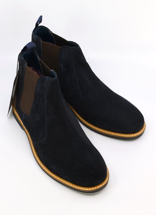 Modshoes-Gabicci-Kings-Road-Navy-Seuede-Chelsea-Boots-01