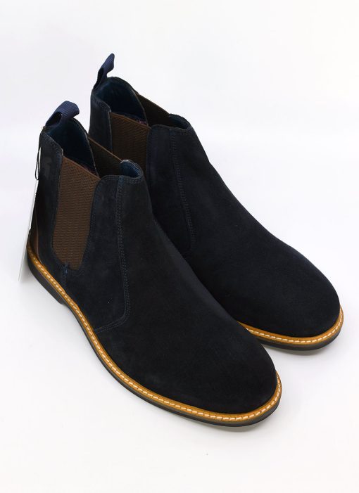 Modshoes-Gabicci-Kings-Road-Navy-Seuede-Chelsea-Boots-02