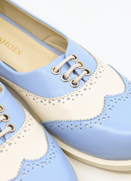 Modshoes-The-Skipper-Womens-Ladies-Brogues-40s-50s-Rock-N-Roll-Dancing-Days-In-Baby-blue-and-Cream-07