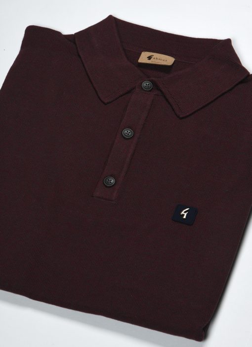 Gabicci-at-Modshoes-and-66-Clothing-Jackson-Short-Sleeve-Polo-in-Cherry-2024-02