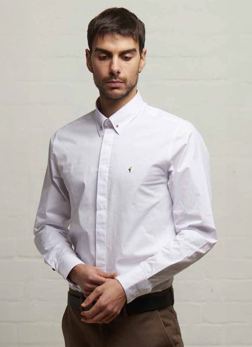 Gabicci-at-Modshoes-and-66-Clothing-white-shirt-with-pin-collar-and-covered-buttons-the-Sloane-2024-01