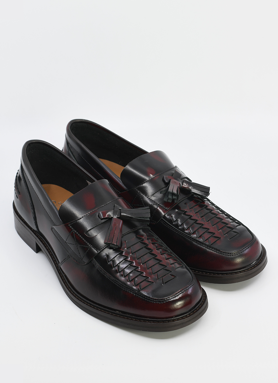 Scorchers May Version – Oxblood Tassel Loafers with Box Tops – Ska ...