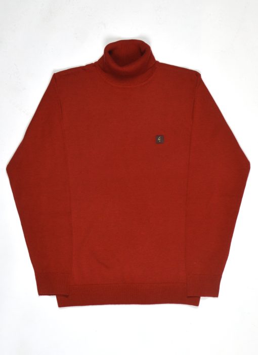 Modshoes-66-Clothing-Gabicci-V53GK09-Ricardo-In-Rosso-Red-Roll-Neck-02